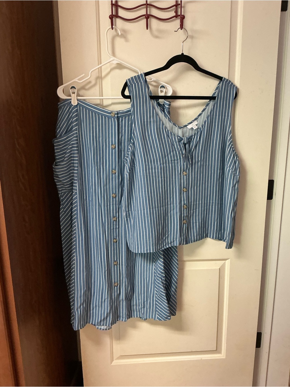 J. Jill Rayon 2 Piece Top/Skirt Size XL